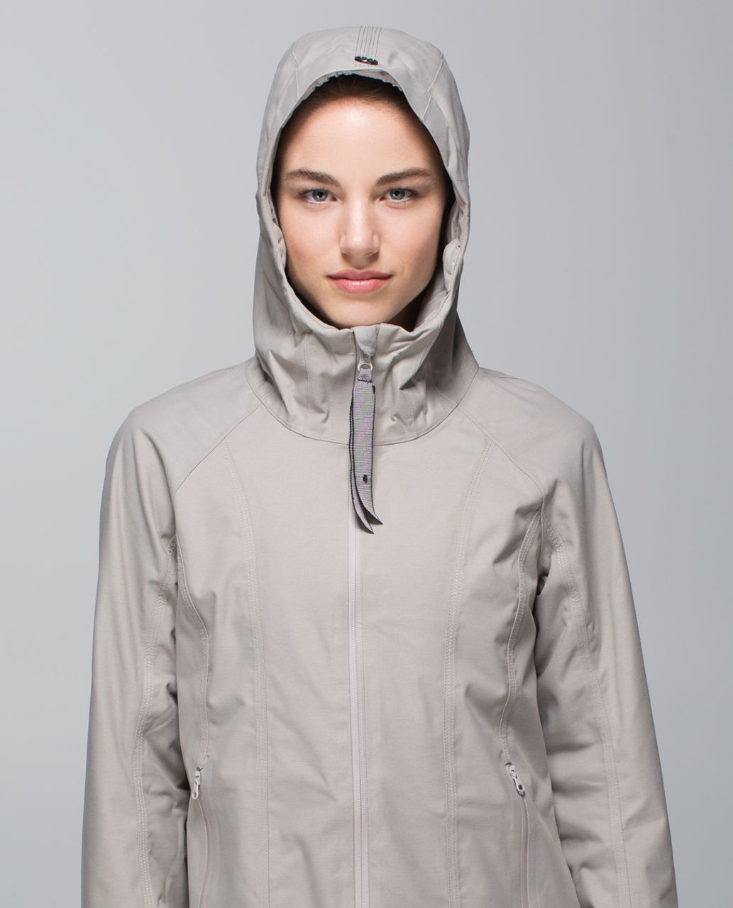 Lululemon Right As Rain Jacket - Heathered Storm Grey