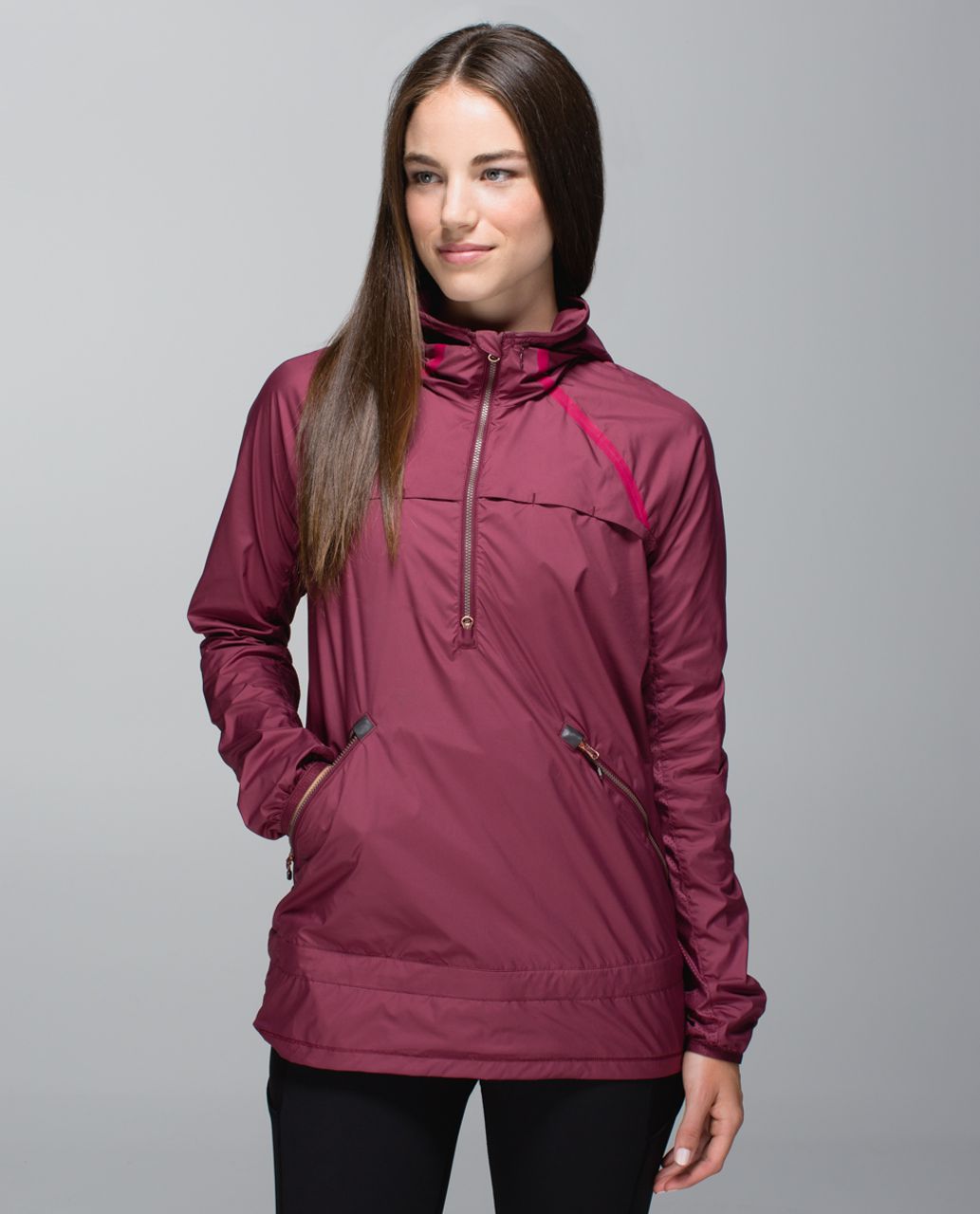 Lululemon Miss Misty Pullover - Rust Berry