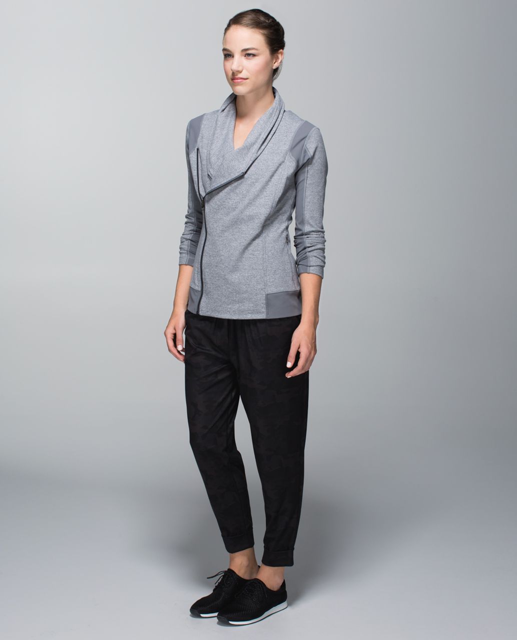 Lululemon Bhakti Yoga Jacket (First Release) - Heathered Slate