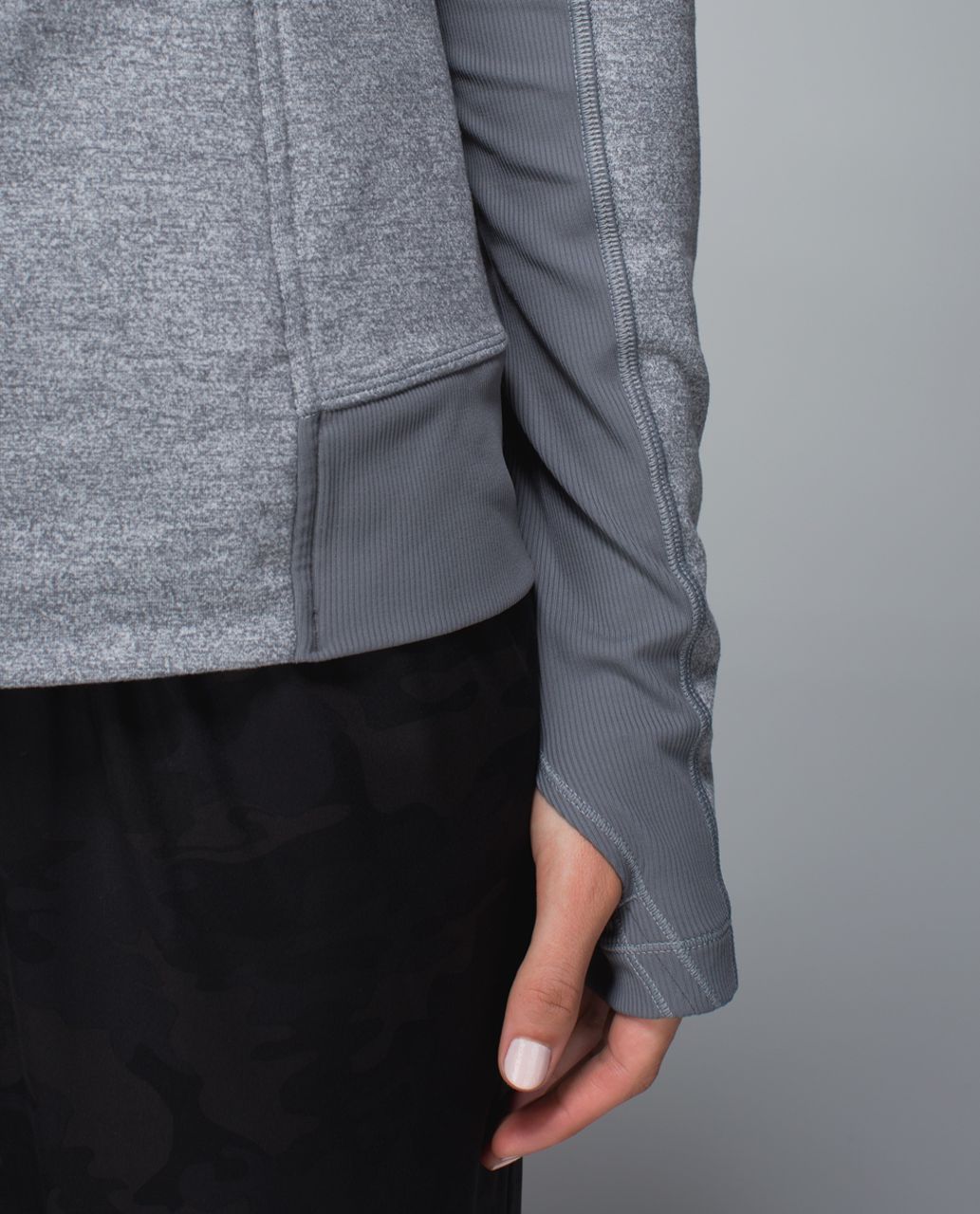 Lululemon Bhakti Yoga Jacket (First Release) - Heathered Slate