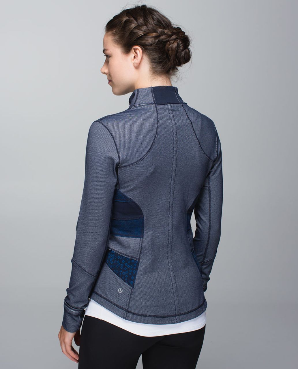 Lululemon Forme Jacket II *Sashiko - Inkwell / Sashico Cross Inkwell Rugged Blue / Diamond Dot Inkwell Black