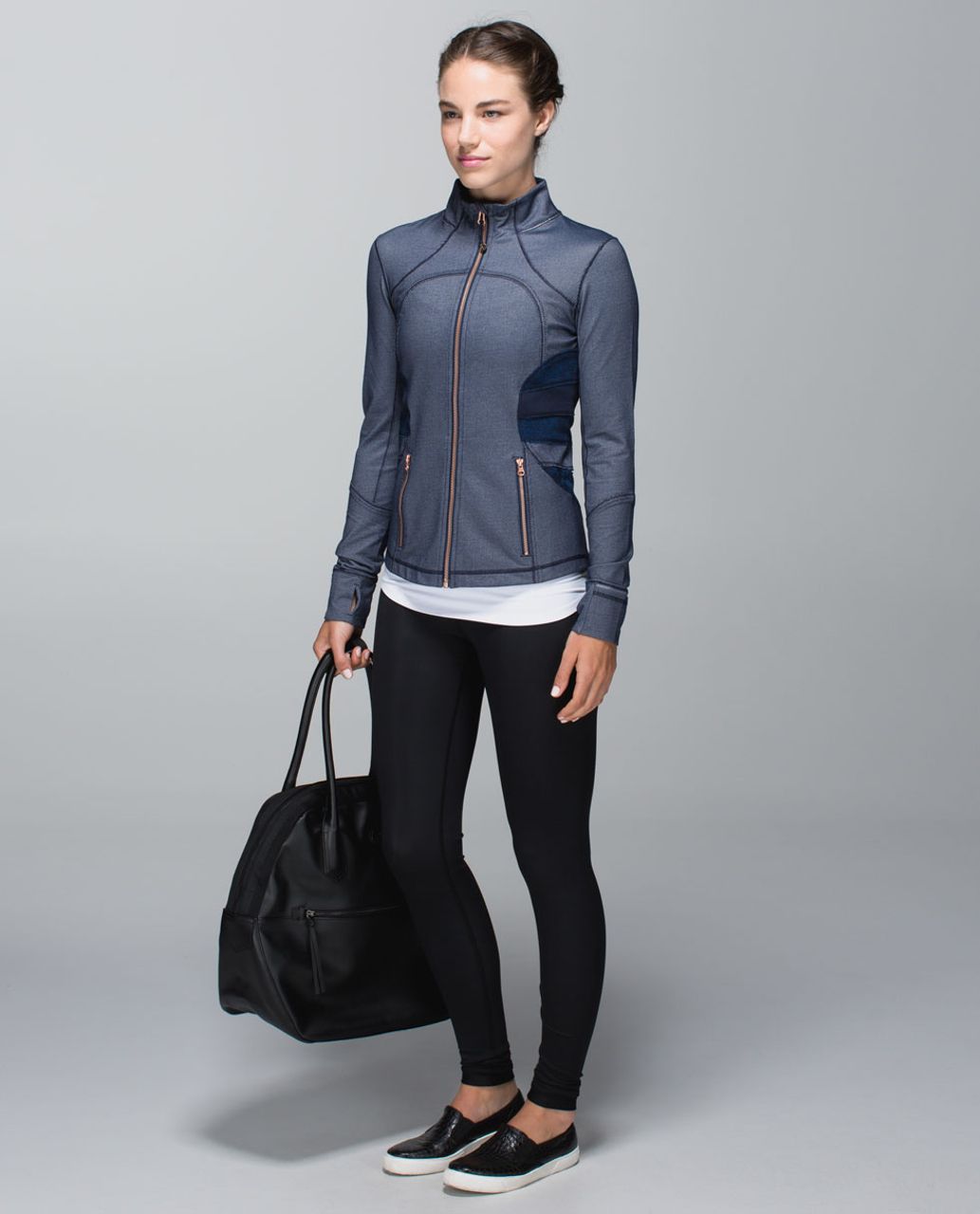 Lululemon Forme Jacket II *Sashiko - Inkwell / Sashico Cross Inkwell Rugged Blue / Diamond Dot Inkwell Black