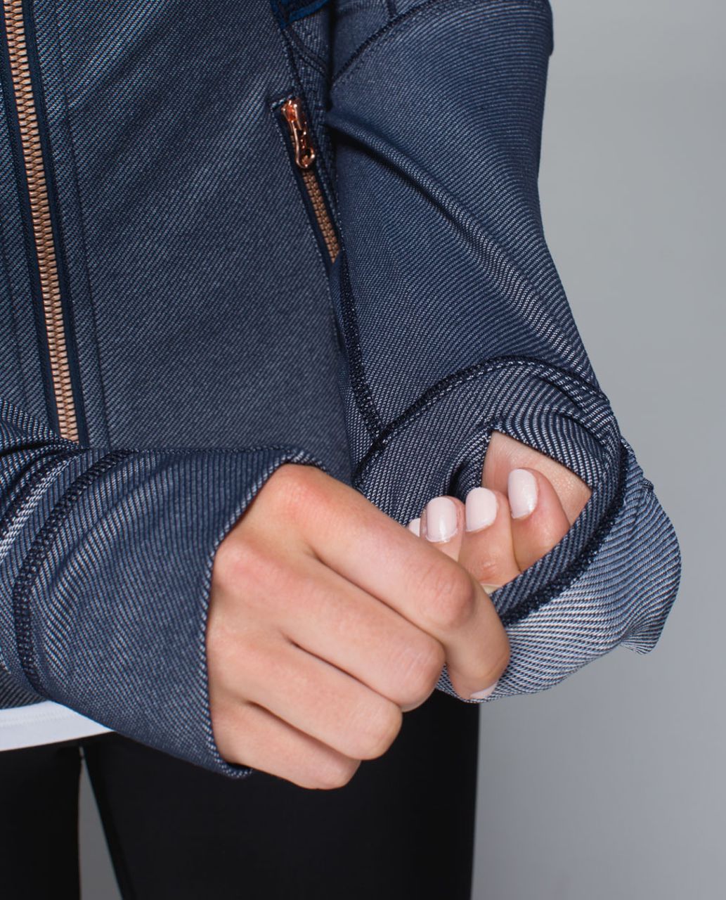 Lululemon Forme Jacket II *Sashiko - Inkwell / Sashico Cross Inkwell Rugged Blue / Diamond Dot Inkwell Black