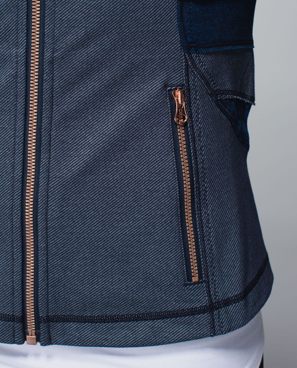 Lululemon Forme Jacket II *Sashiko - Inkwell / Sashico Cross Inkwell Rugged Blue / Diamond Dot Inkwell Black