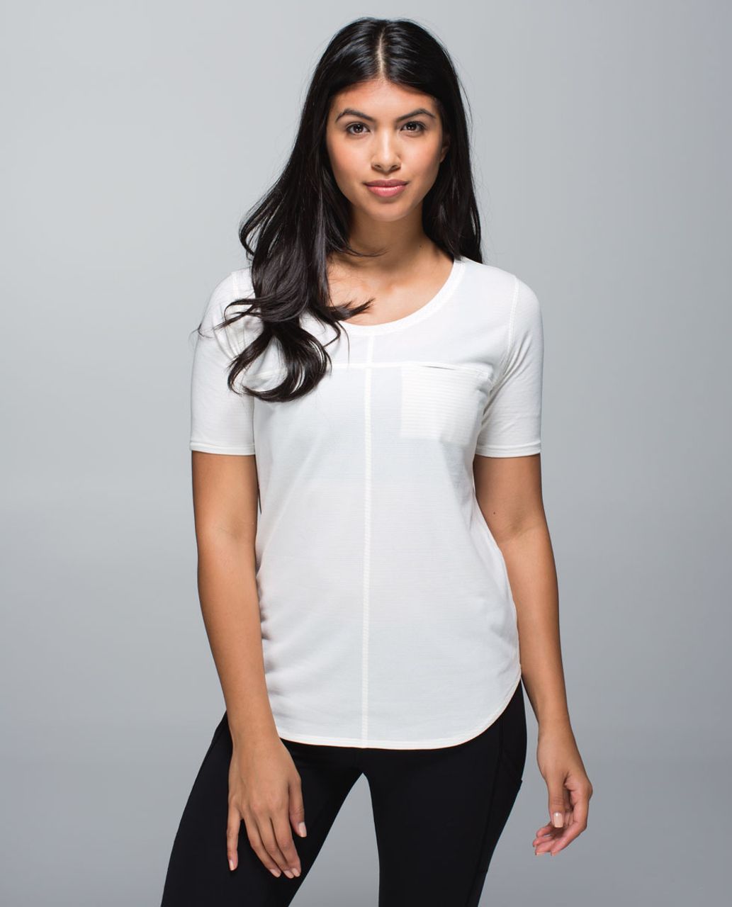 Lululemon Run Away Tee - Heathered Ghost