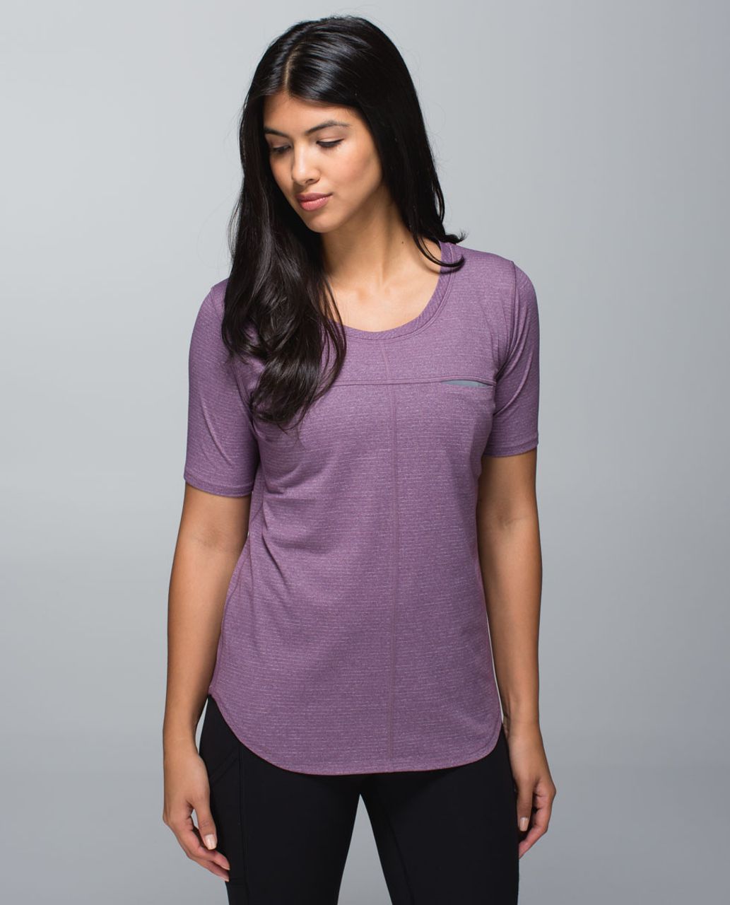 ivivva Lululemon FlyTech Girls 14 Athletic Pullover Shirt Top Long Sleeve