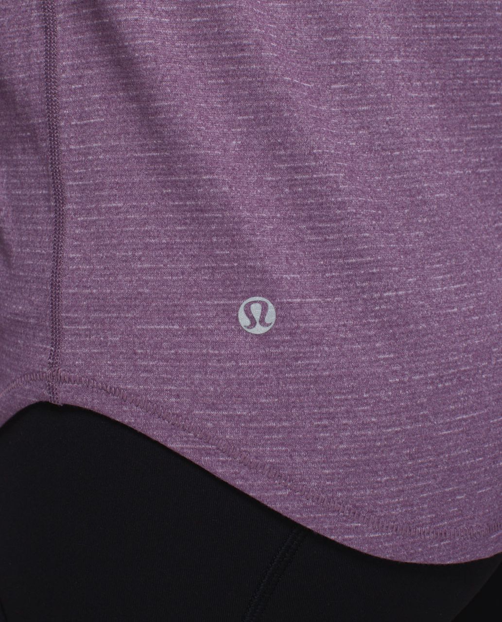 Lululemon Run Away Tee - Heathered Purple Fog