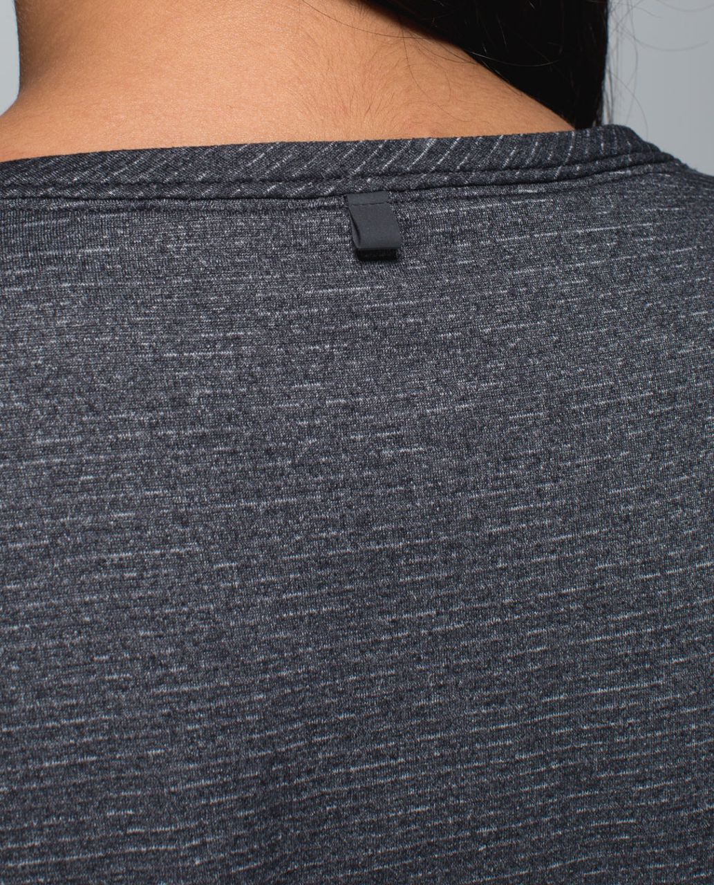 Lululemon Run Away Tee - Heathered Black