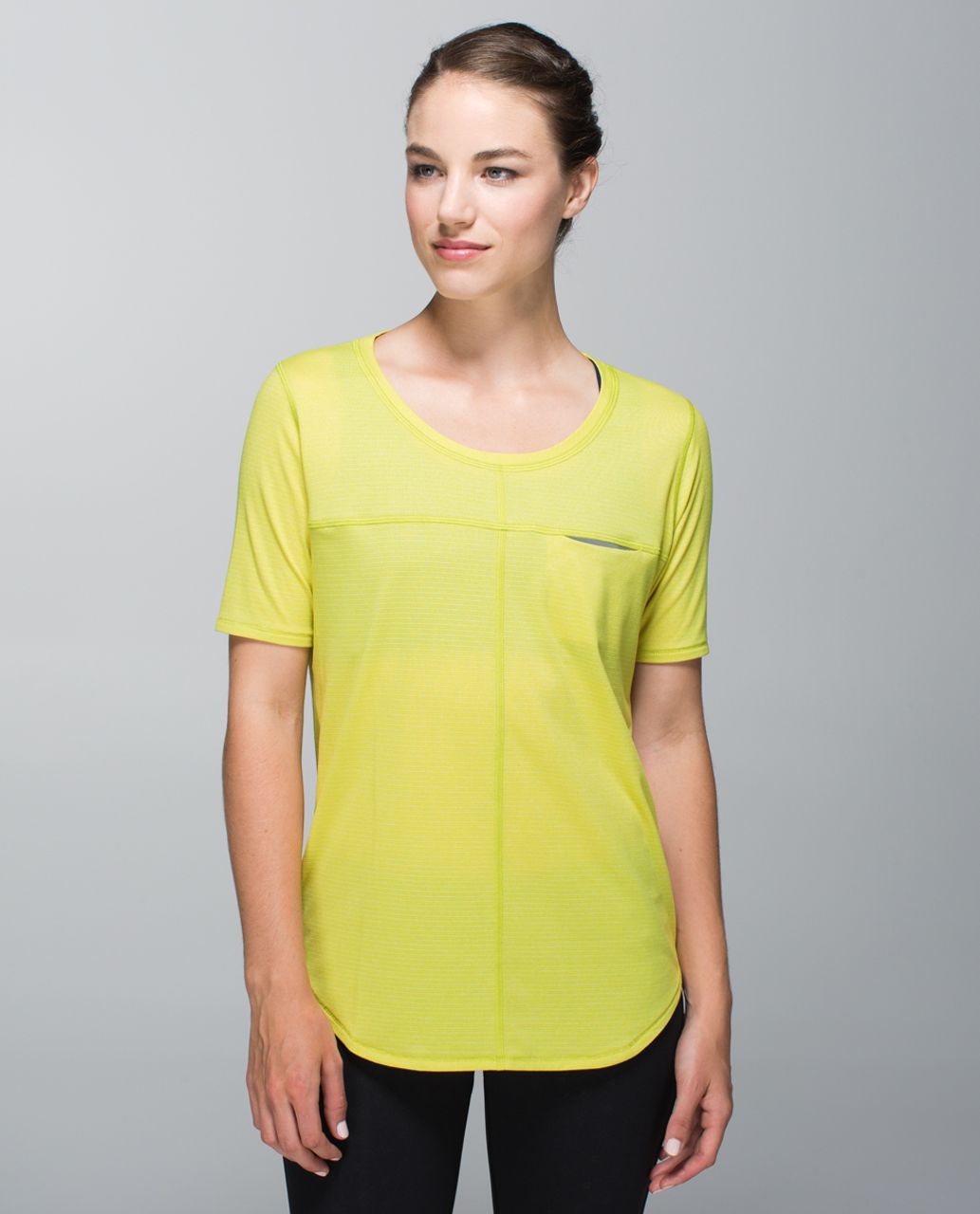 Lululemon Run Away Tee - Heathered Almost Pear