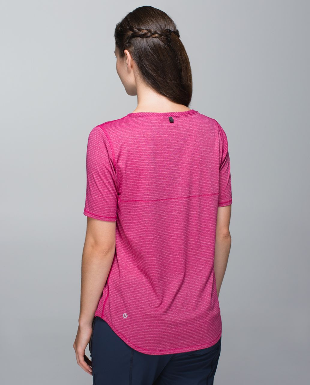 Lululemon Run Away Tee - Heathered Bumble Berry