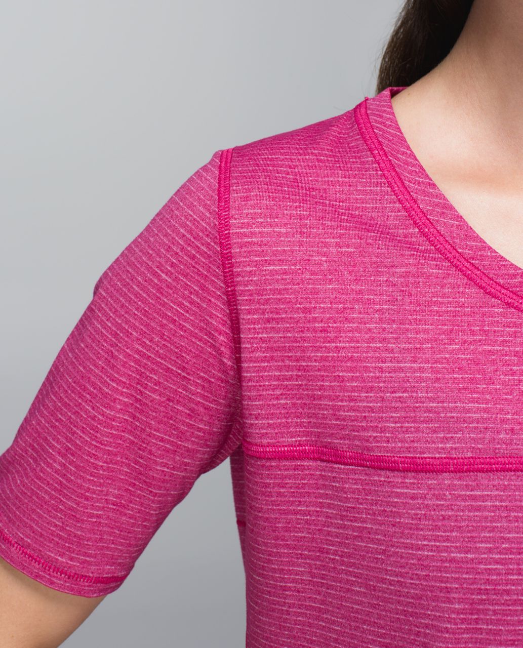 Lululemon Run Away Tee - Heathered Bumble Berry