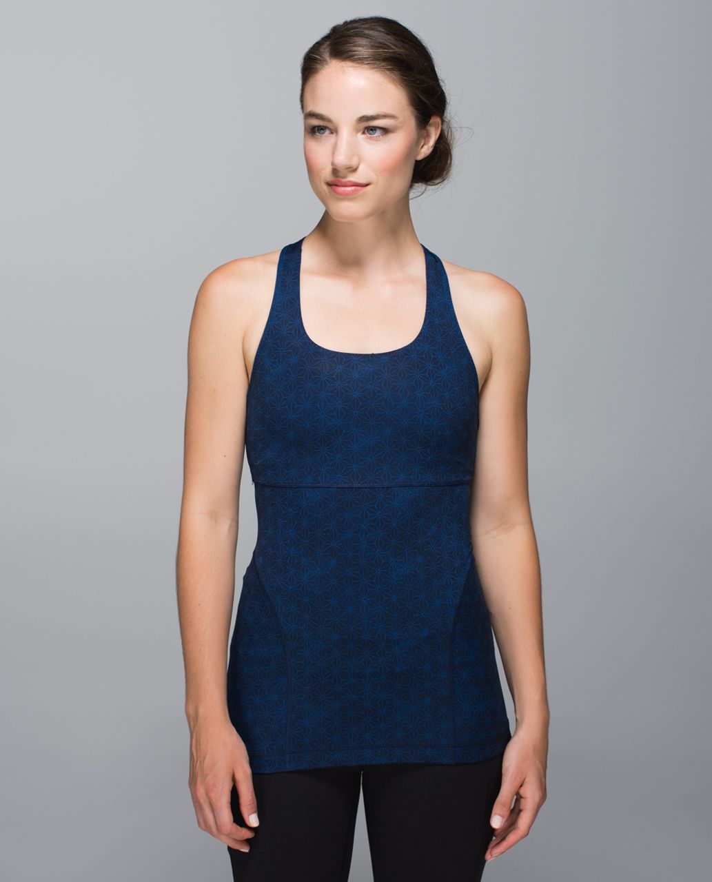 Lululemon All Sport Bra - Sashico Star Inkwell Rugged Blue