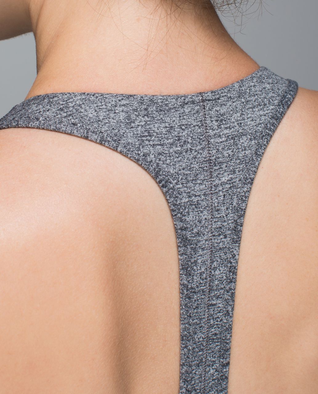 Lululemon Power Up Tank II - Heathered Deep Coal