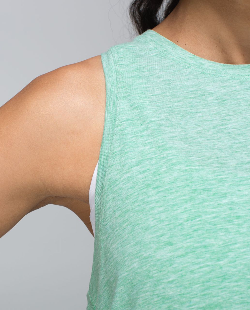 Lululemon All Tied Up Tank - Heathered Opal