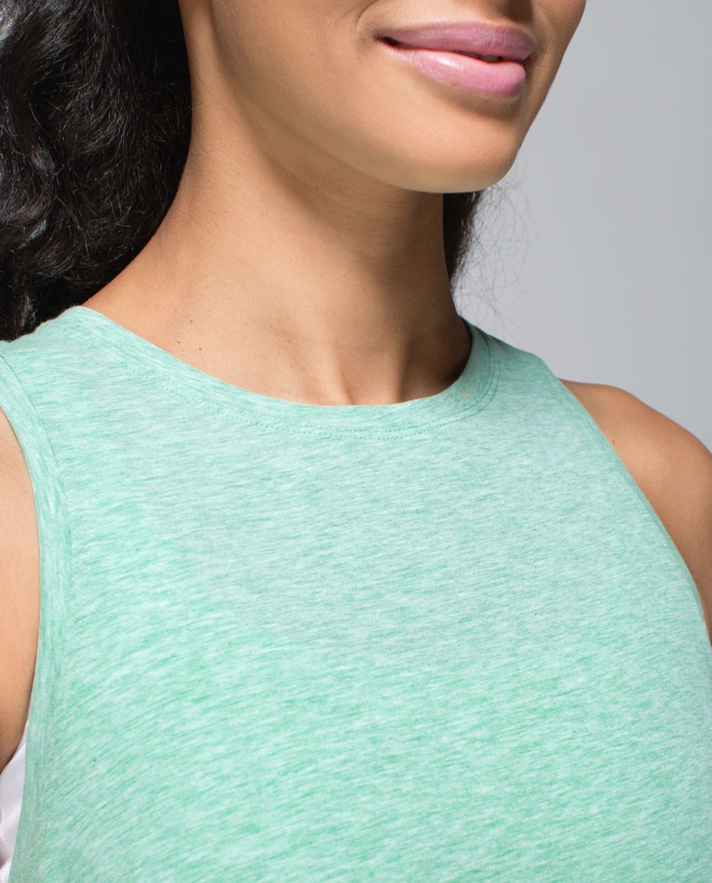 Lululemon All Tied Up Tank - Heathered Opal