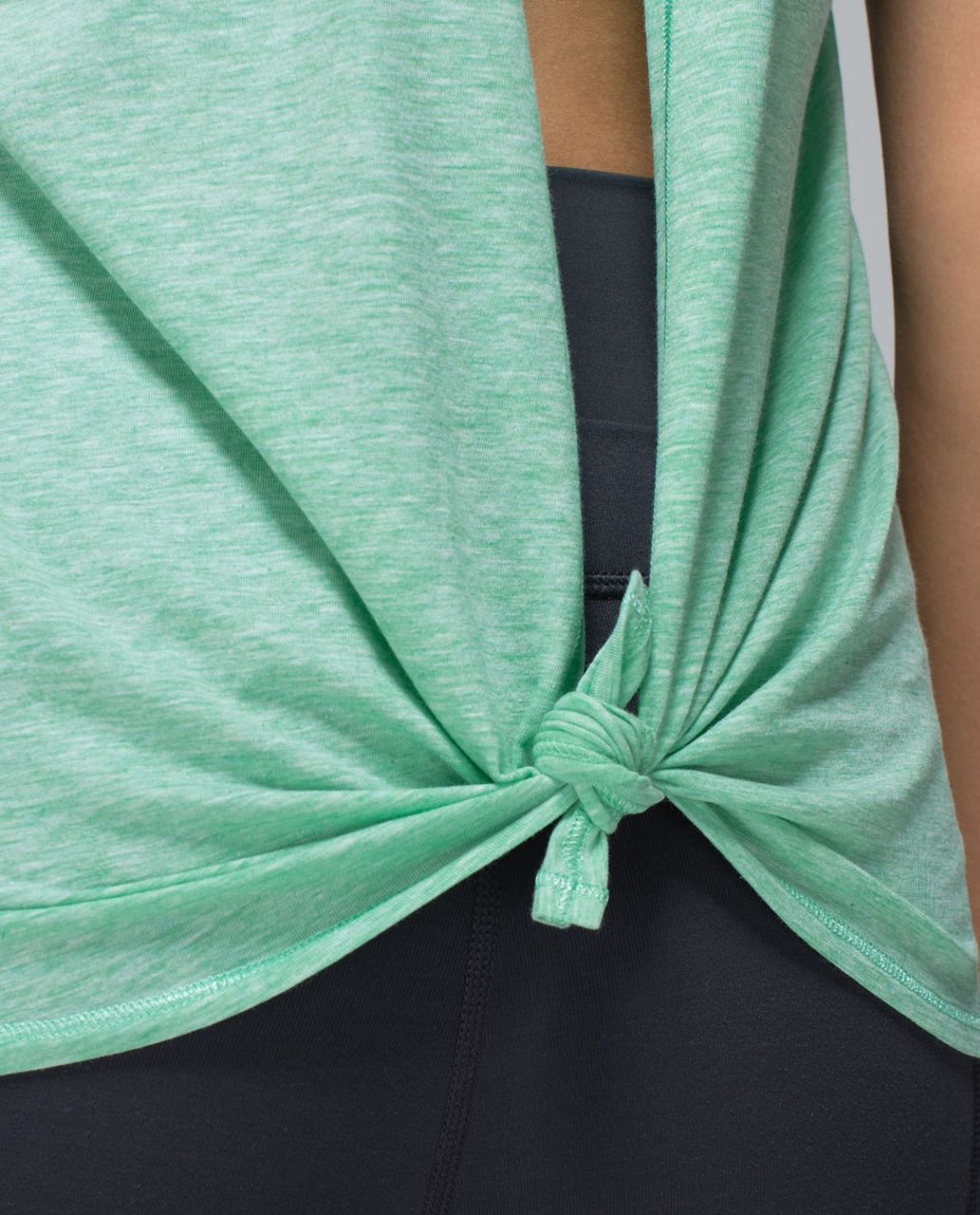 Lululemon All Tied Up Tank - Heathered Opal