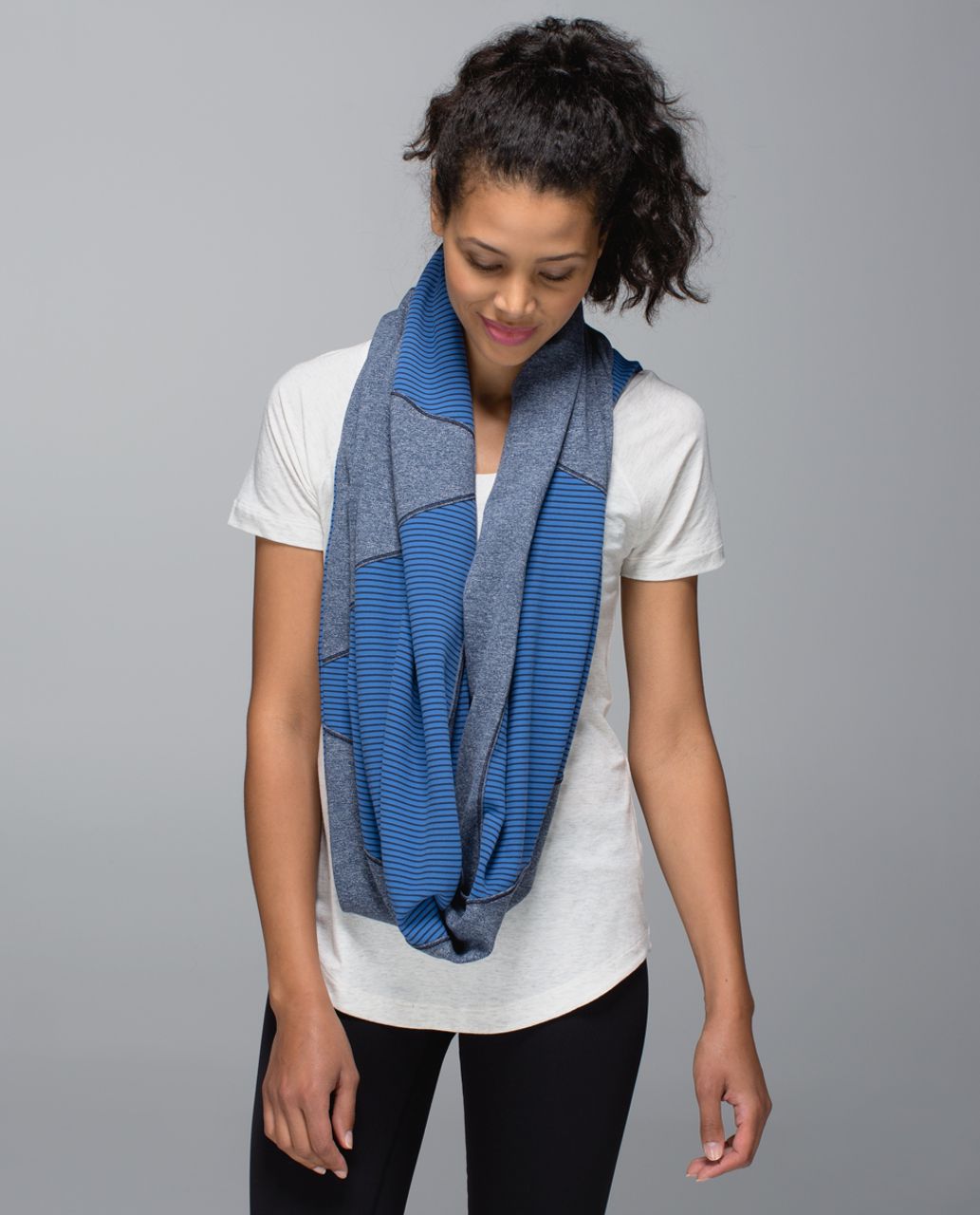 LULULEMON VINYASA SCARF - HHBH Heathered Herringbone Hungary