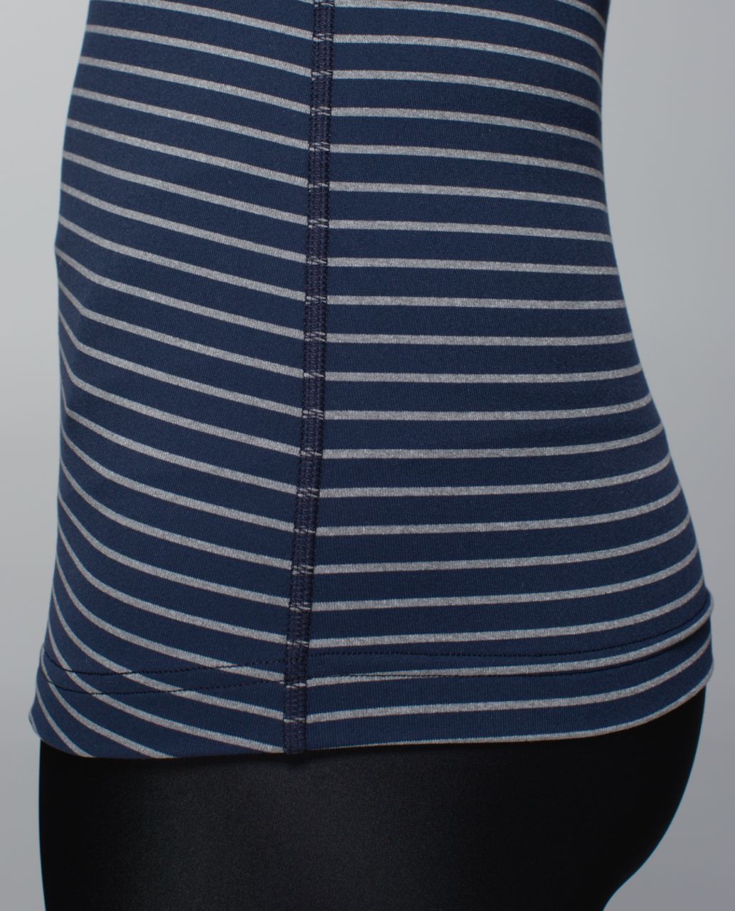 Lululemon Cool Racerback - West2east Stripe Inkwell Heathered Slate