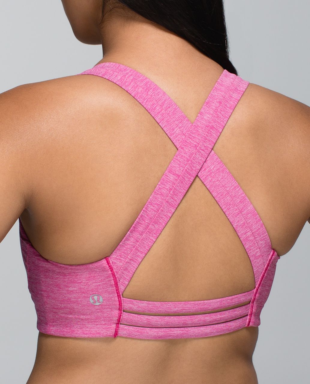 Lululemon On Your Way Bra - Bumble Berry / Heathered Bumble Berry