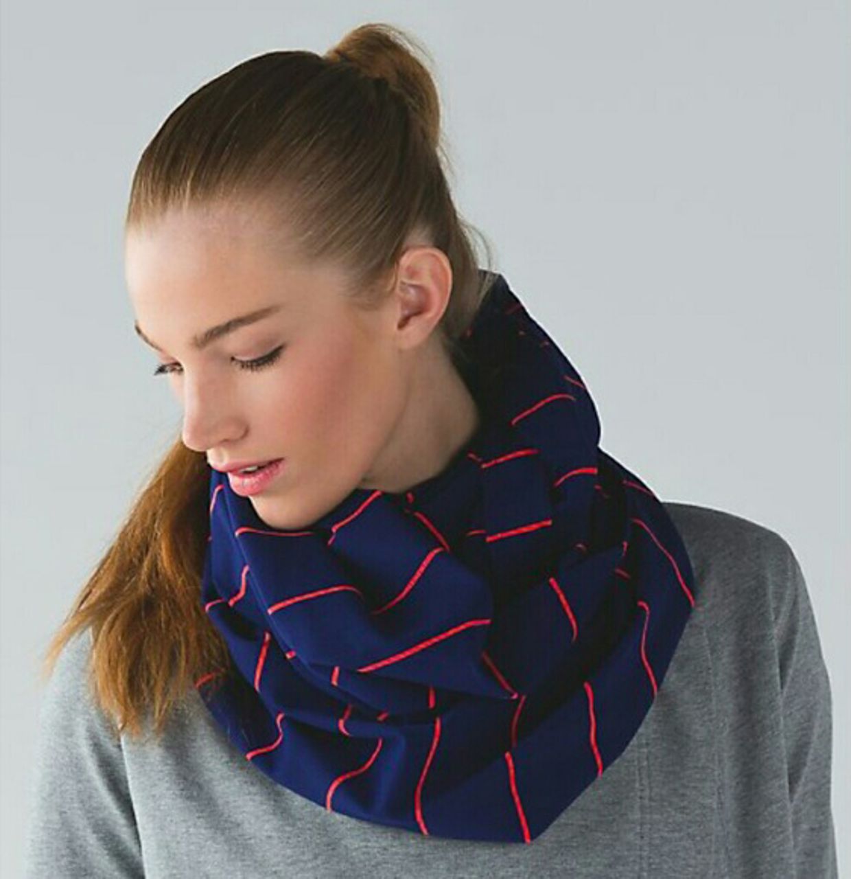 Lululemon Vinyasa Scarf - Sailor Stripe Hero Blue Alarming 