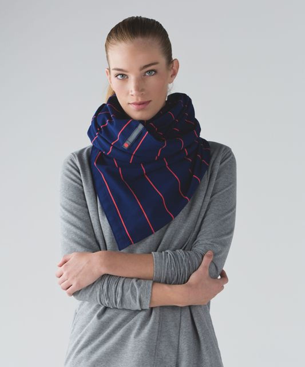 Lululemon Vinyasa Scarf - Sailor Stripe Hero Blue Alarming 