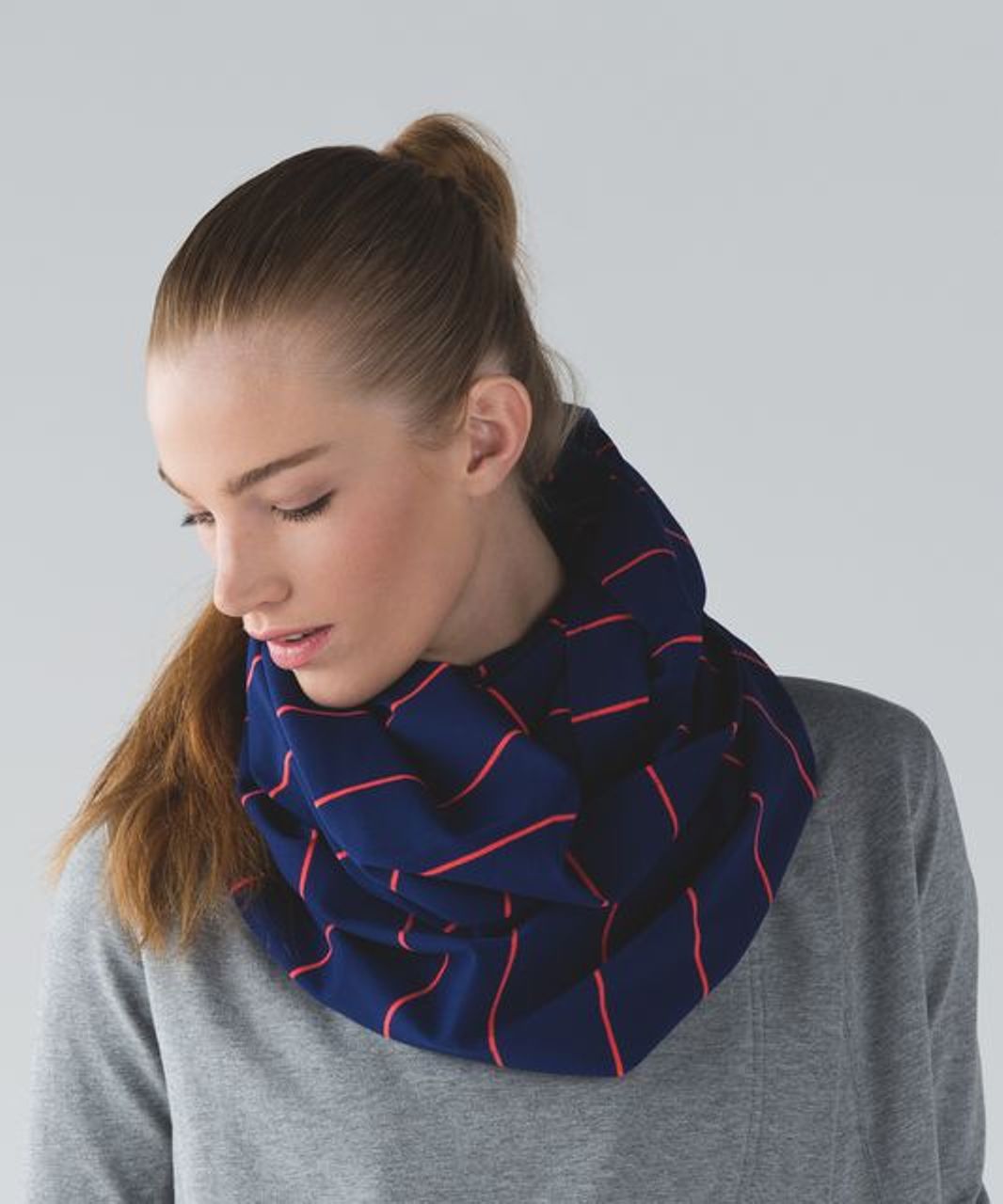 Lululemon Vinyasa Scarf - Sailor Stripe Hero Blue Alarming 