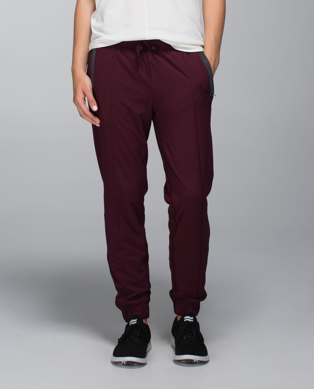 Lululemon Track To Reality Pant II - Bordeaux Drama