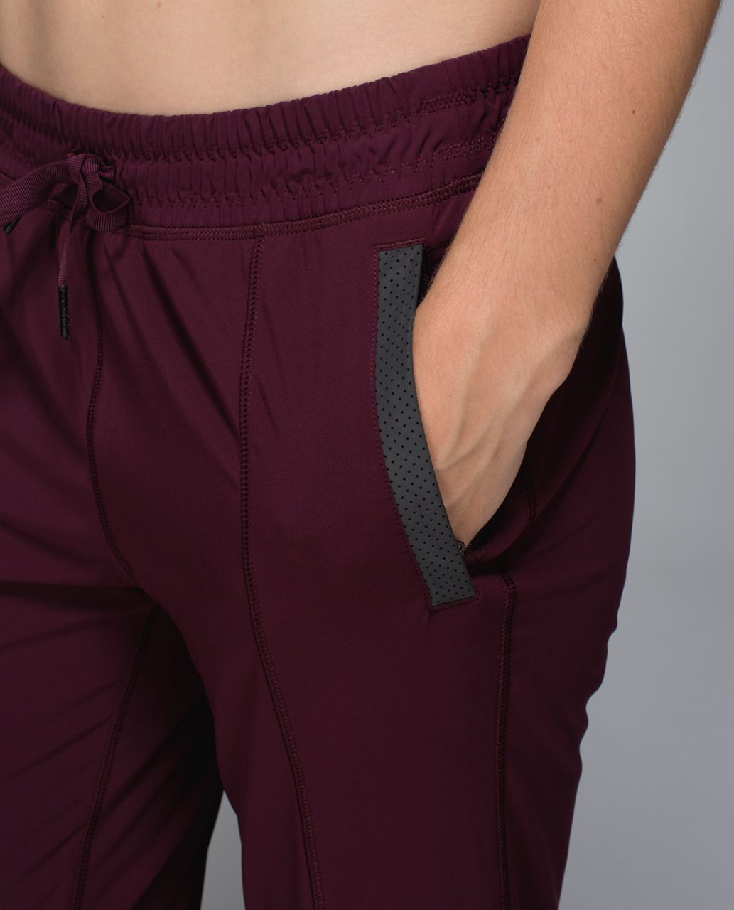 Lululemon Track To Reality Pant II - Bordeaux Drama