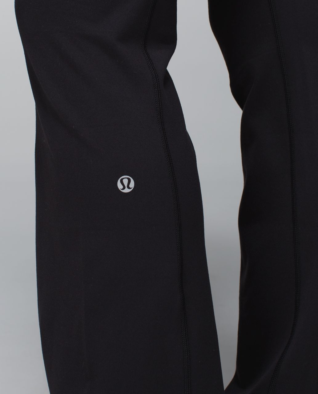 Lululemon Groove Pant *Full-On Luon (Regular) - Black / Fa14 Quilt 5