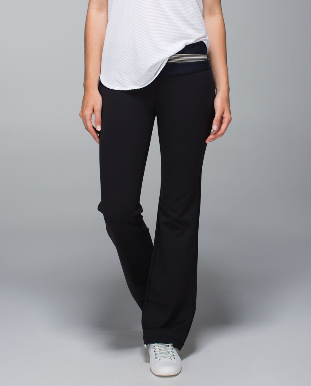 Lululemon Astro Pant *Full-On Luon (Regular) - Black / Inkwell / Pine Stripe Inkwell Mojave Tan / White