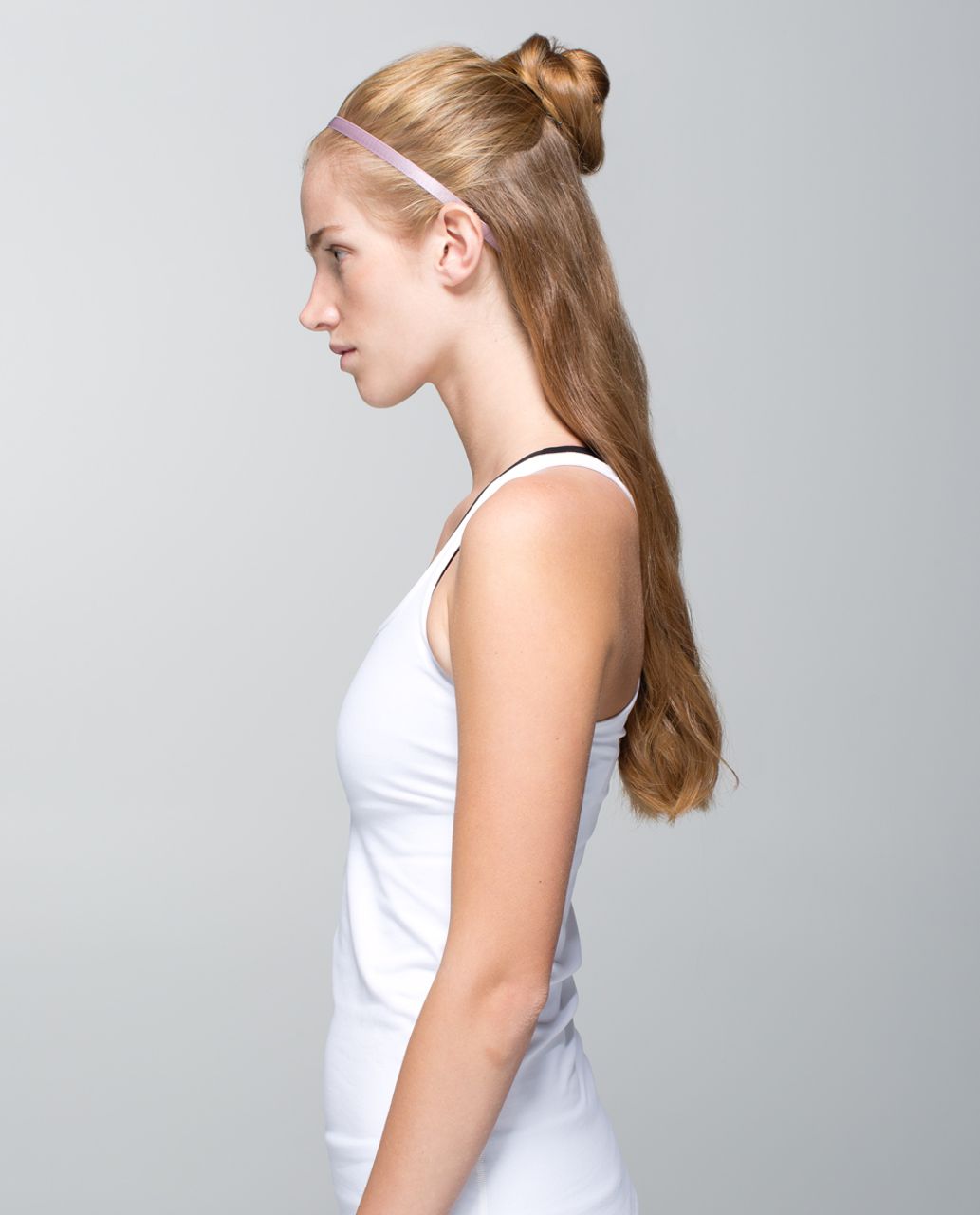 Lululemon Skinniest Satin Pirouette Headband - Mauvelous