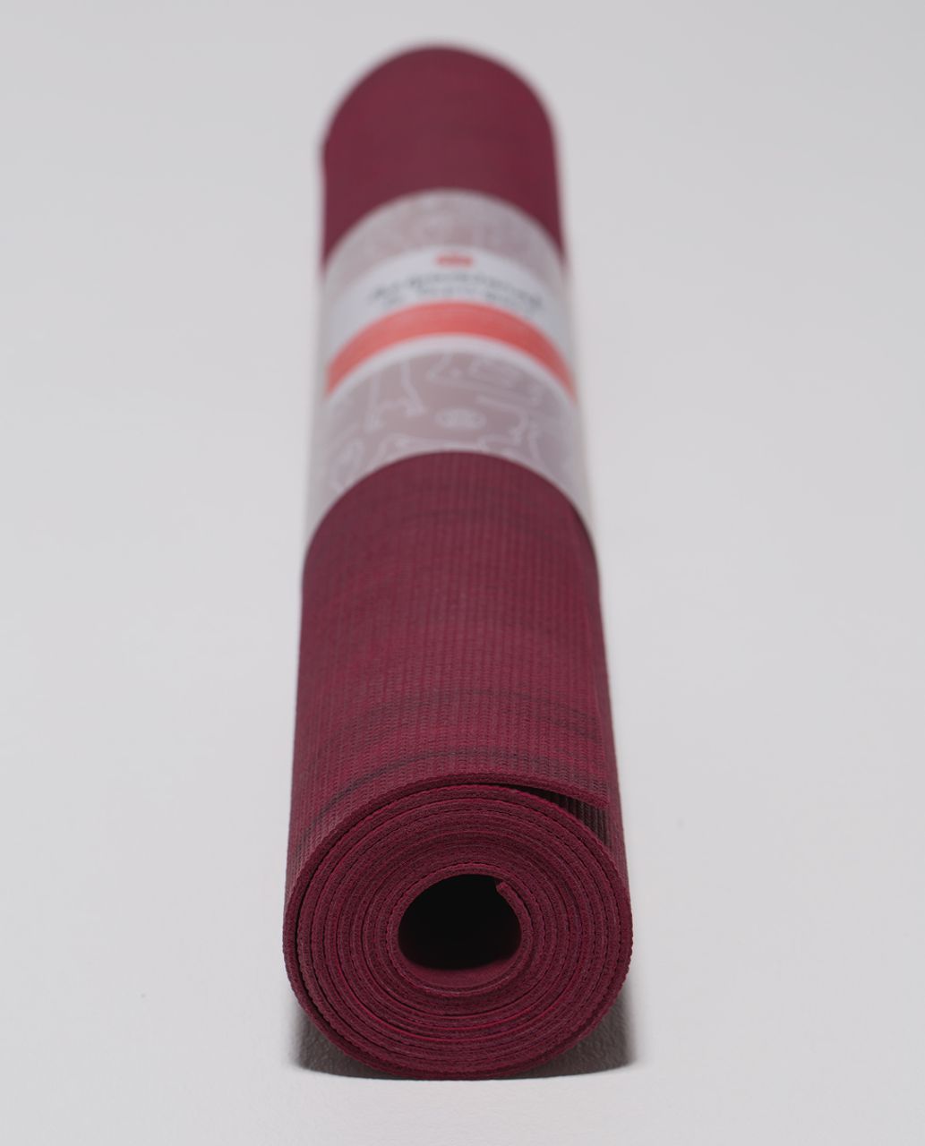 Lululemon The Pure Mat 3mm - Bumble Berry / Bordeaux Drama