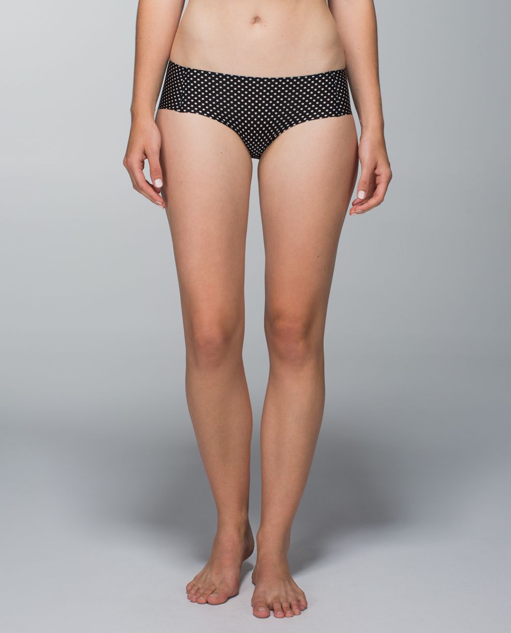 Lululemon Light As Air Hipster - Biggy Dot Printed Black Ghost