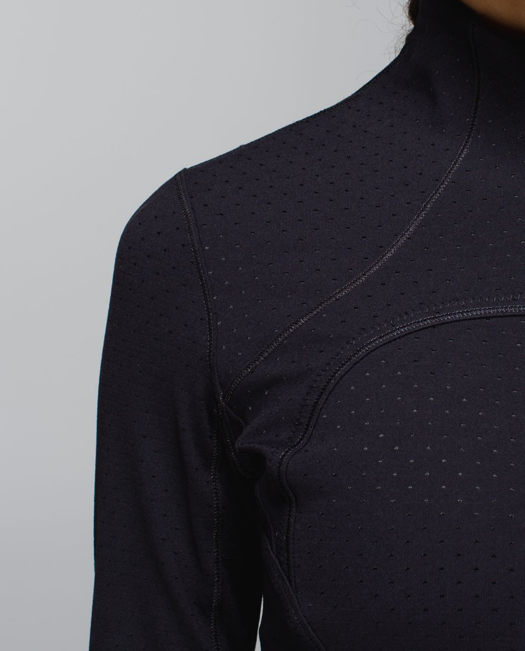 Lululemon Forme Jacket II (Textured) - Shine Dot Black