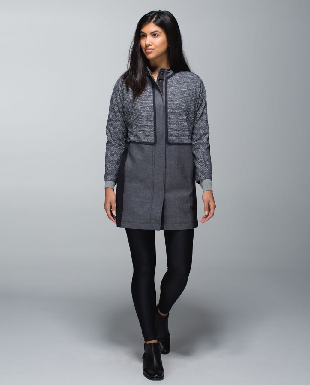 Lululemon Cocoon Car Coat - Black 