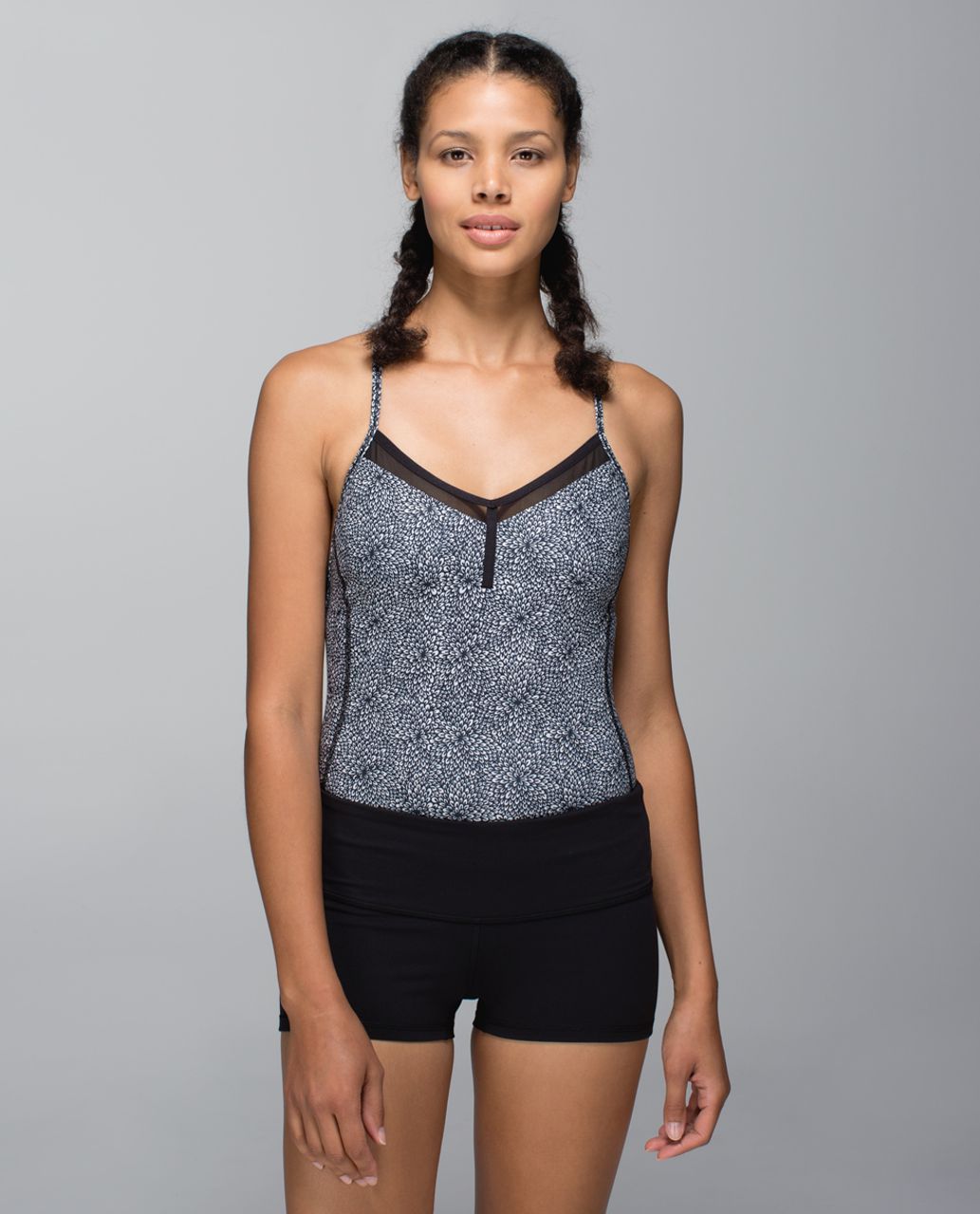 Lululemon Citta Leotard - Plush Petal Black Ghost