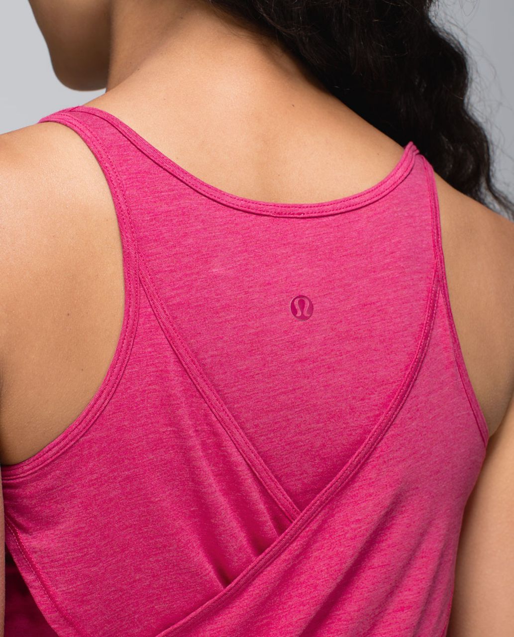 Lululemon Vita Racer Tank - Heathered Bumble Berry