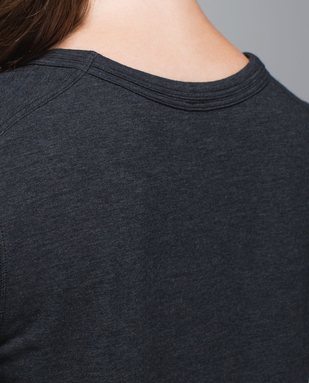 Lululemon Om Tee - Heathered Black