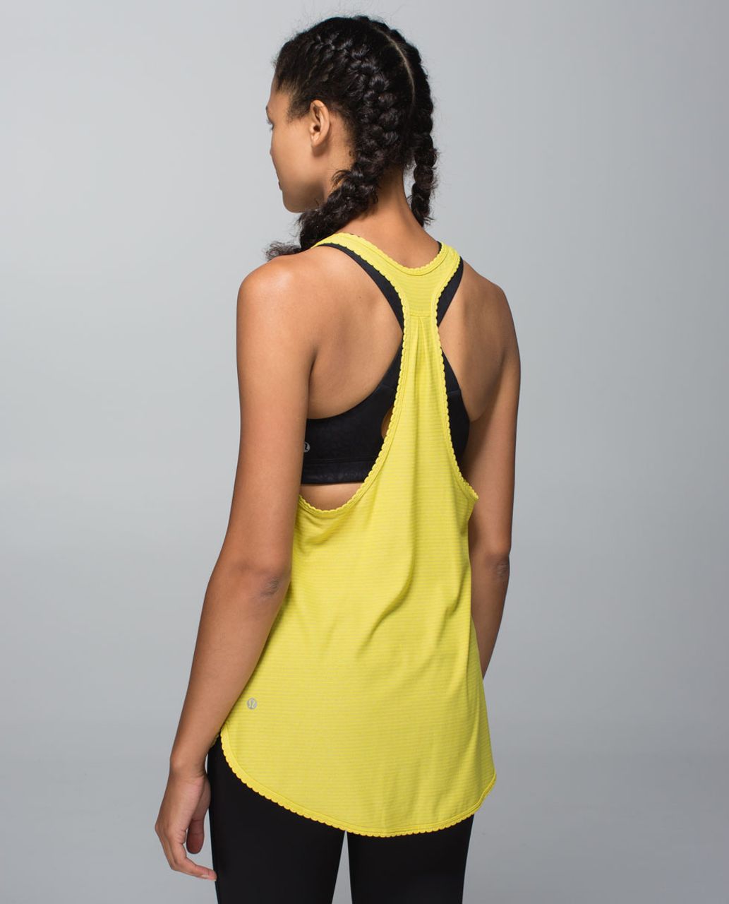 Lululemon 105 F Singlet - Heathered Almost Pear