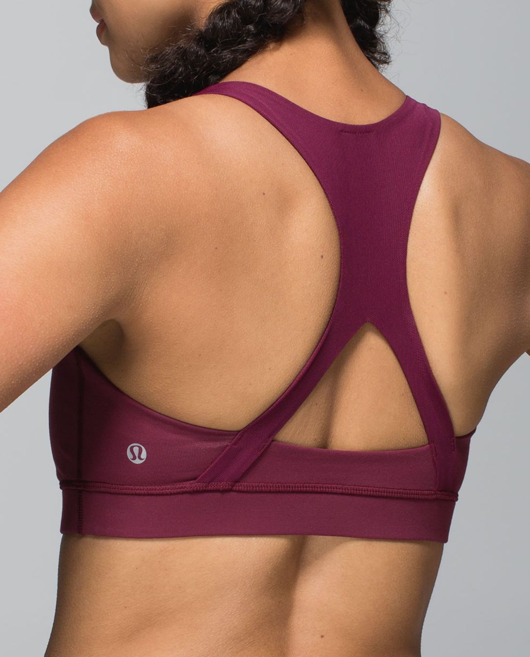 Lululemon 50 Rep Bra - Rust Berry