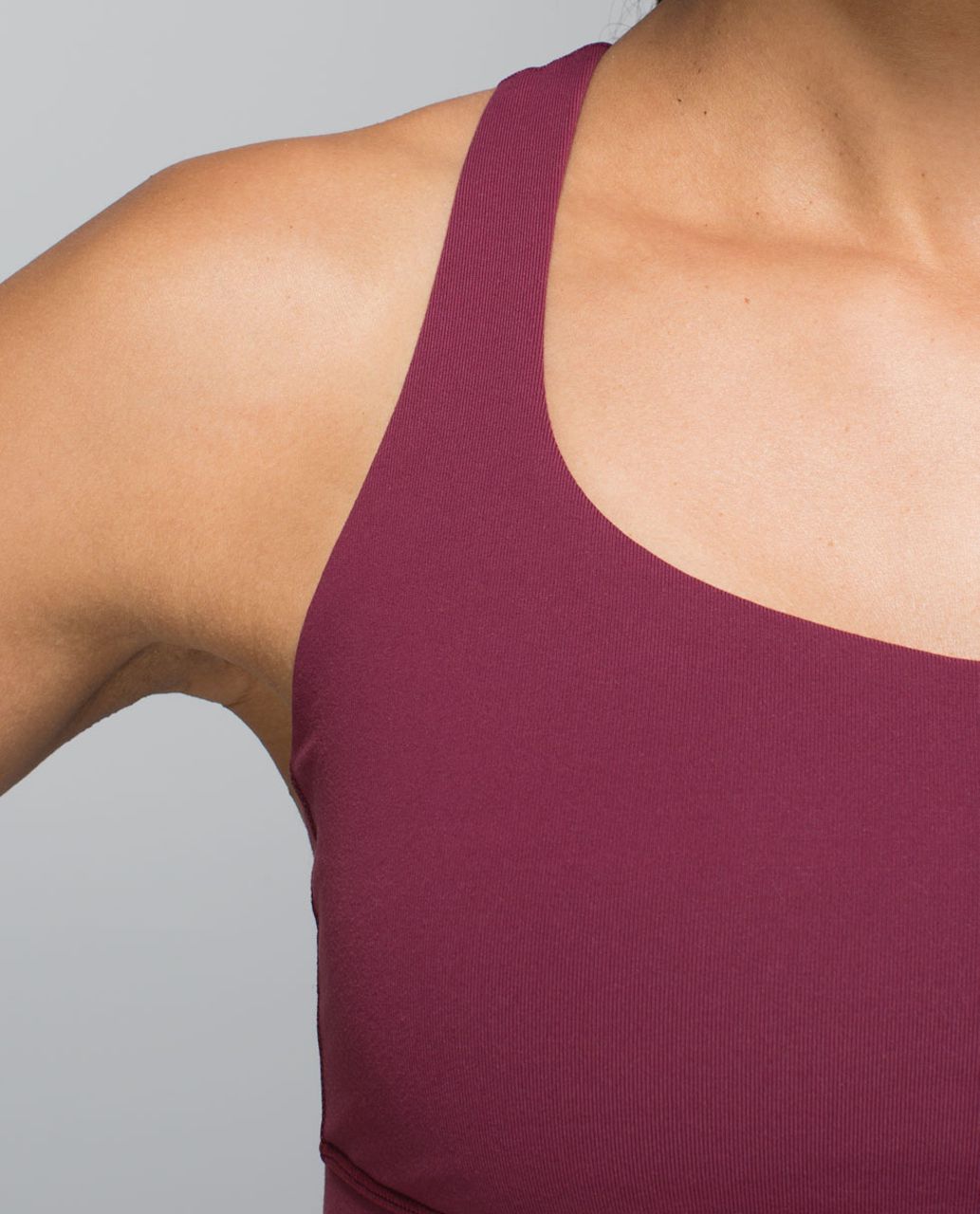 Lululemon 50 Rep Bra - Rust Berry