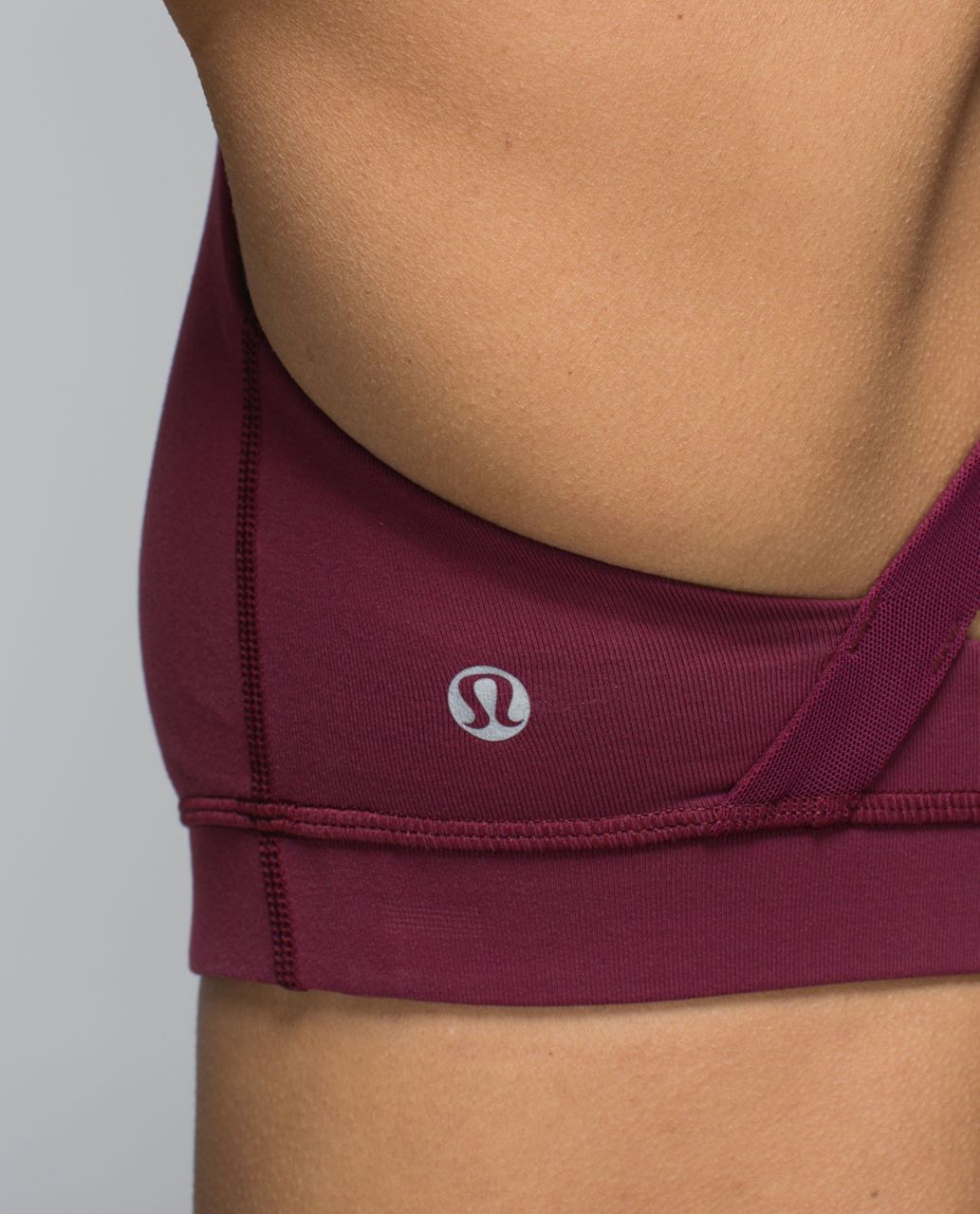 Lululemon 50 Rep Bra - Rust Berry