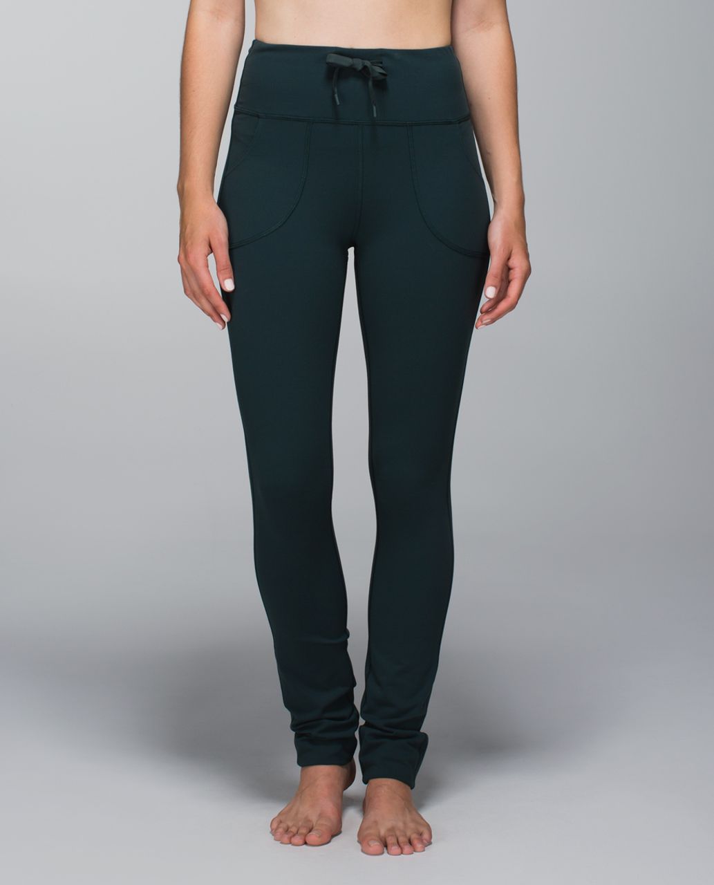 Lululemon Skinny Will Pant *Full-On Luon - Fuel Green