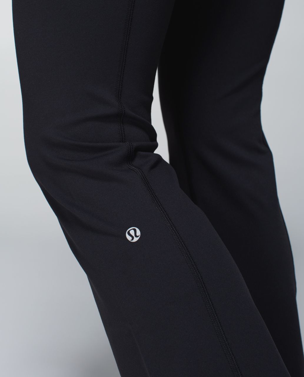 Lululemon Groove Pant *Full-On Luon (Regular) - Black / Fa14 Quilt 9