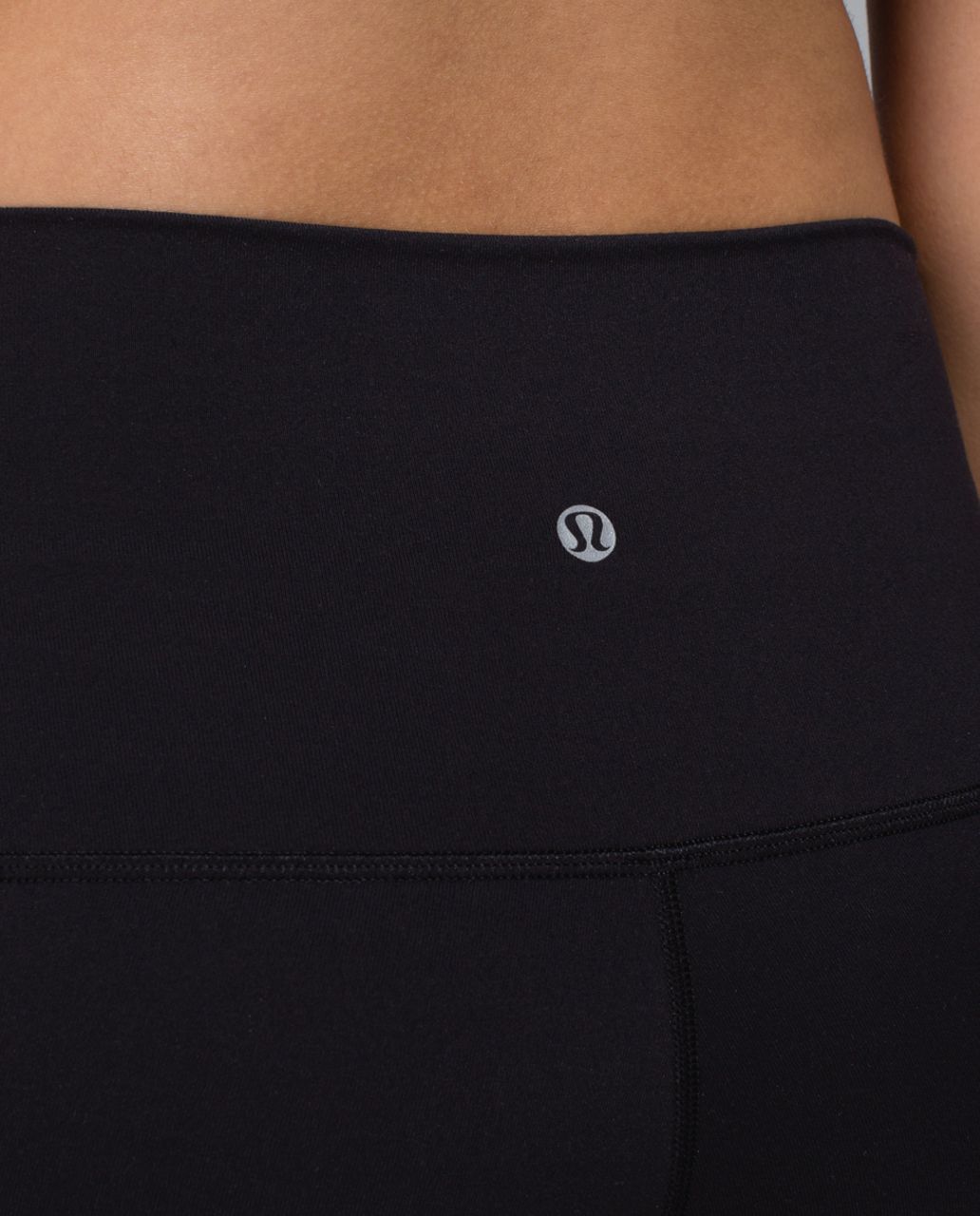 Lululemon Wunder Under Crop II *Full-On Luxtreme (Roll Down) - Black