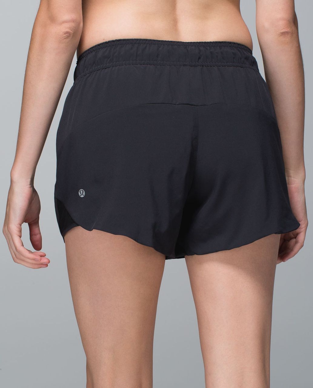 Lululemon Go the Distance Short - Black / Petal Camo Printed Black Deep Coal