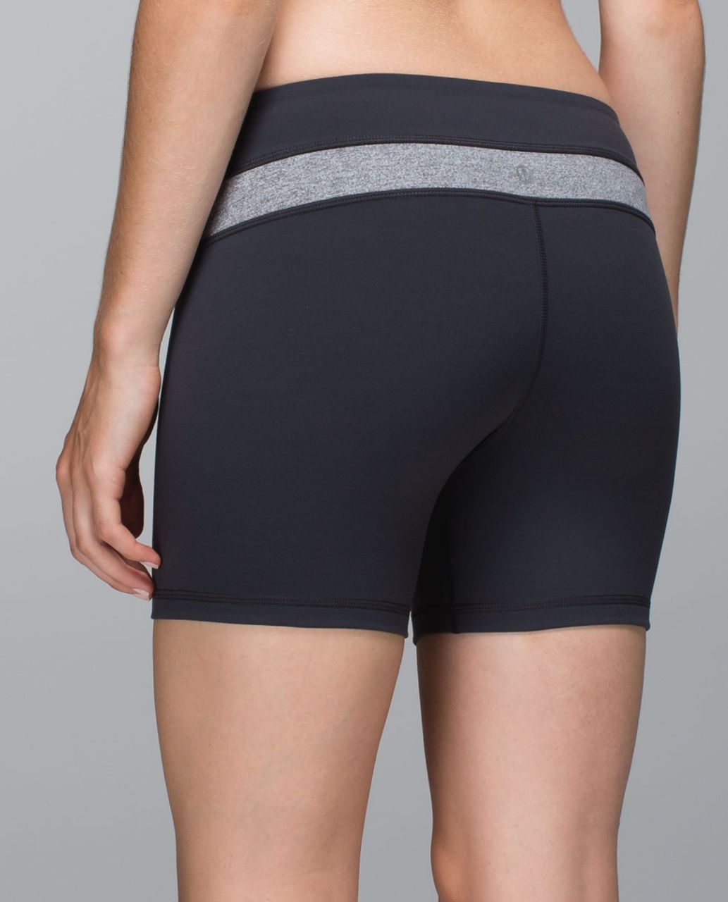 Lululemon Groove Short (Regular) - Deep Coal / Heathered Slate