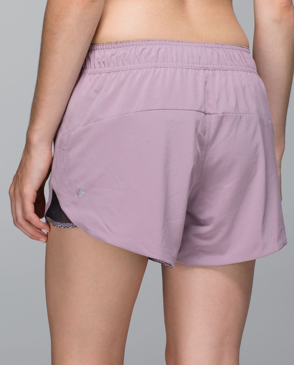 Lululemon Go the Distance Short - Mauvelous / Dottie Mum Deep Coal Mauvelous