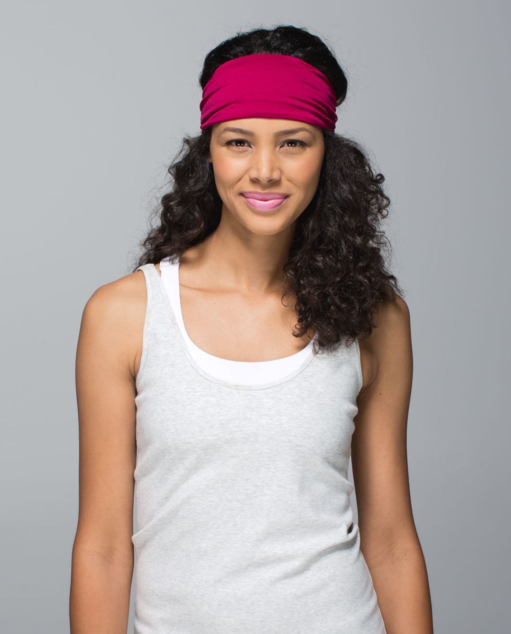 Lululemon Bang Buster Headband *Mesh - Bumble Berry / Bordeaux Drama