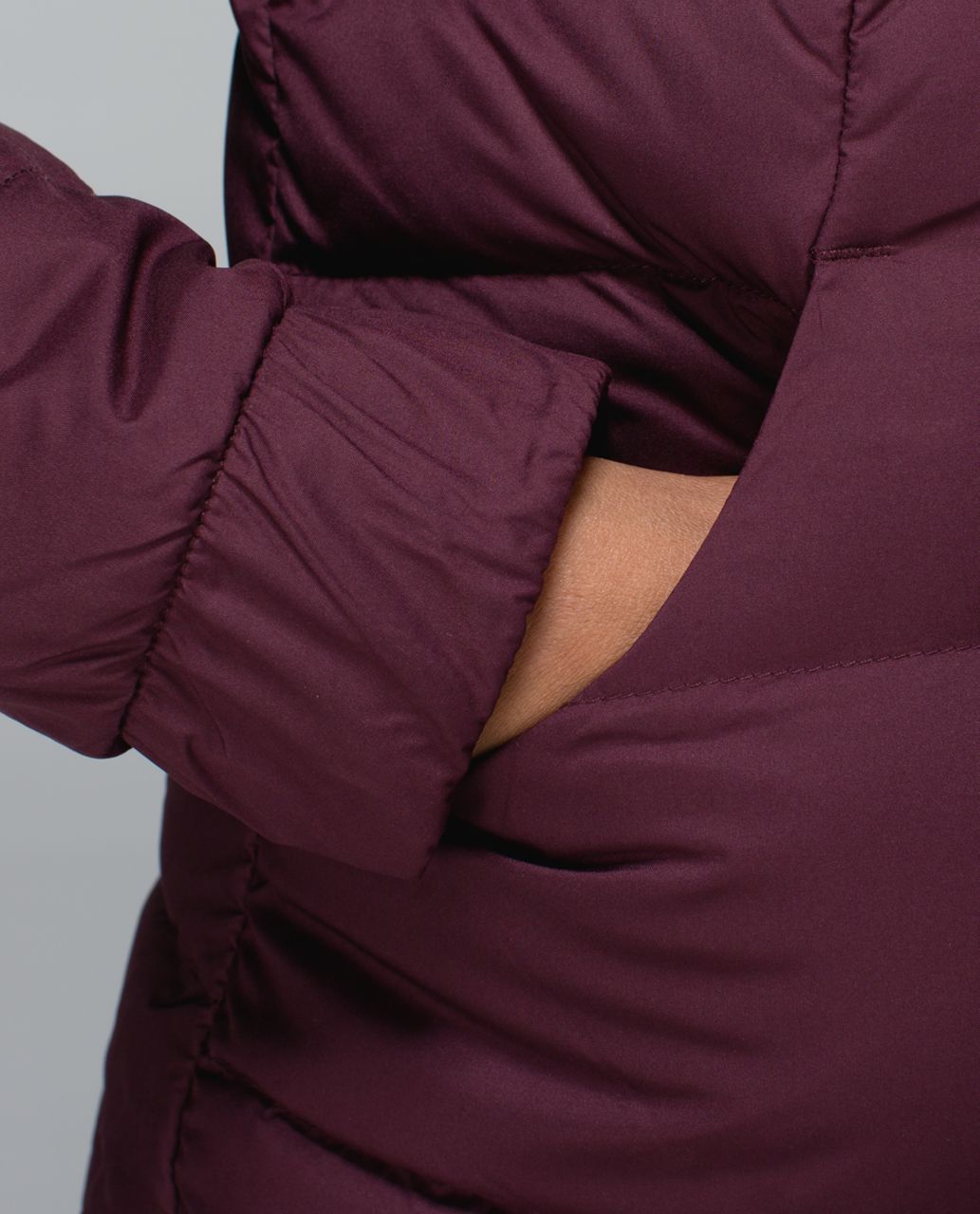 Lululemon Fluffin Awesome Jacket - Bordeaux Drama